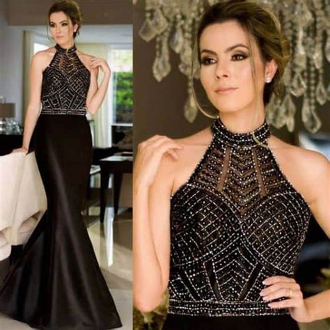 Vestido de formatura preto: mais de 50 modelos para se inspirar!.